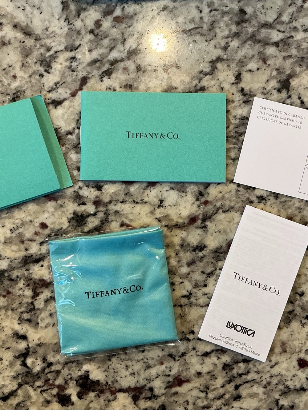Tiffany & Co. “Return to Tiffany” Aviator Sunglasses-Silver/Tiffany Blue - Picture 3 of 12